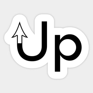 18 - Up Sticker